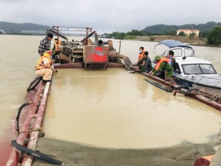 Nghệ An: Phạt 300 triệu đồng công ty khai thác cát vượt công suất