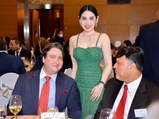 Hoa hậu Nhân ái Nguyễn Xuân My gặp gỡ Đại sứ quán Mỹ với các lãnh đạo tập đoàn hàng đầu trong buổi tiệc tối 