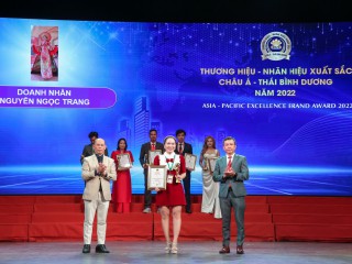 Doanh nhân Nguyễn Ngọc Trang đạt danh hiệu Doanh nhân xuất sắc Châu Á Thái Bình Dương năm 2022