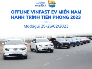 Hơn 40 xe VF 8 và VF e34 tham dự “Offline VF EV Miền Nam – Hành trình tiên phong 2023”